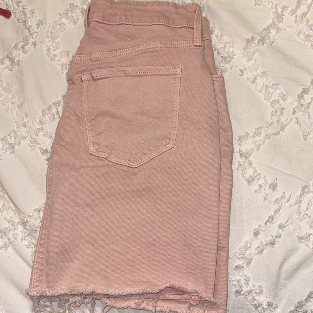 Old Navy, pink jean skirt